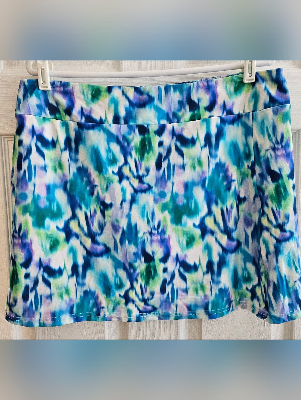 Shana Large Skort Blue Green Purple Activeware
